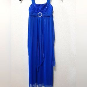 Barely used Blue Dress size 10 ] OPEN FOR OFFERS 🌟